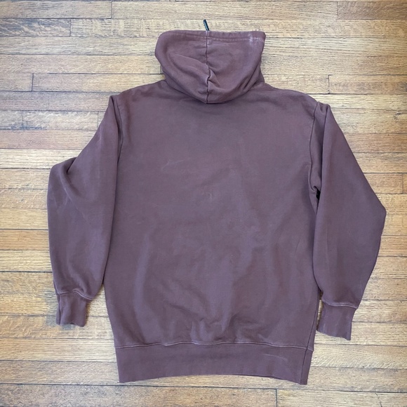 MARKET SMILEY HATERS HOODIE Brown with Smiley Graphic Men’s Sz M MSRP $98 - Picture 8 of 8